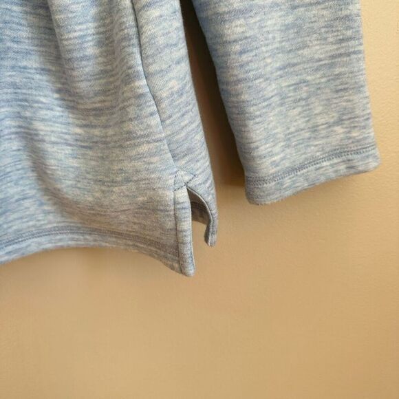 T by Talbots Light Blue Heather Pullover size Medium - Picture 4 of 5